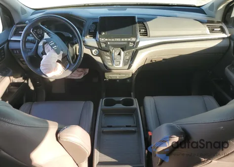 2022 Honda Odyssey Touring from USA, damaged, VIN 5FNRL6H86NB056268